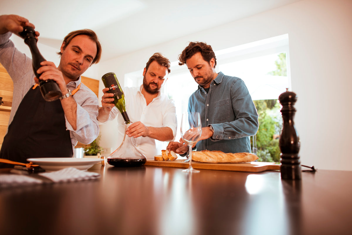 Die drei Gründer von 3Foodies