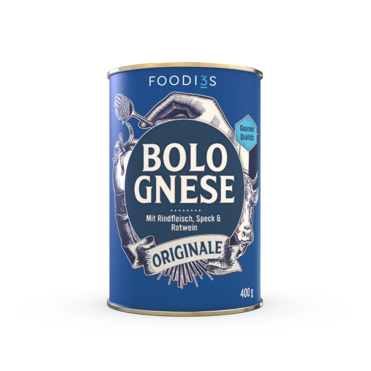 Can of Bolognese Originale, 400 g, cut-out